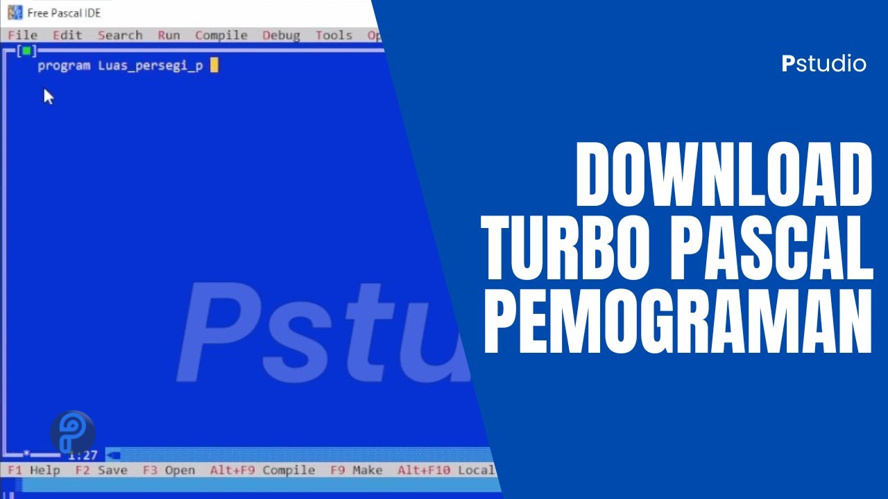 TUTORIAL Download dan Instal Turbo Pascal | Pemograman | Algoritma ...