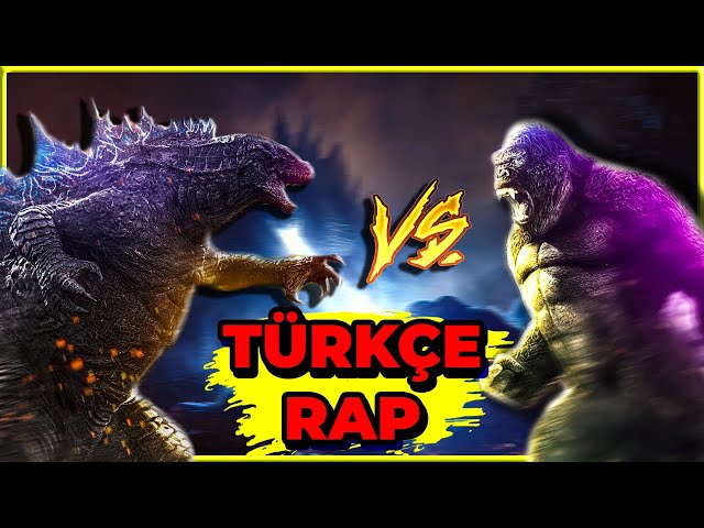 GODZİLLA ŞARKISI VS KİNG KONG ŞARKISI 🦍 Godzilla vs King Kong Türkçe Rap Müziği class=