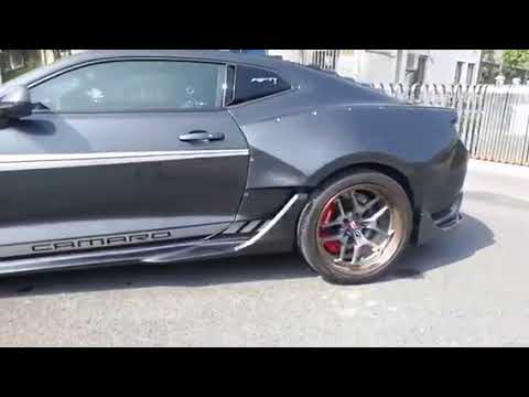 Camaro 6 Gen update wide body kit - YouTube