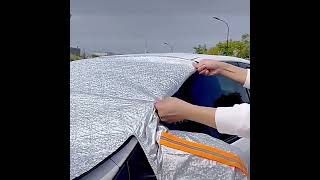 Захисний чохол на лобове скло автомобіля з магнітами