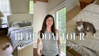 VLOG: decorate and organize with me, bedroom & closet tour!