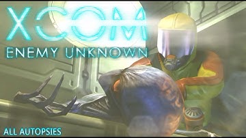 XCOM: Enemy Unknown ALL AUTOPSIES