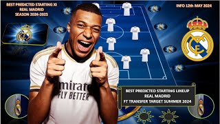 MBAPPE CONFIRMED ✅ 🆕 REAL MADRID BEST STARTING LINEUP WITH KYLIAN MBAPPE, REAL MADRID TRANSFER NEWS