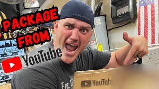 Unboxing YOUTUBE Play Button For 100 Subscribers!