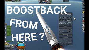 Extreme Boostback of a Falcon 9 with BoosterGuidance v1.1.1