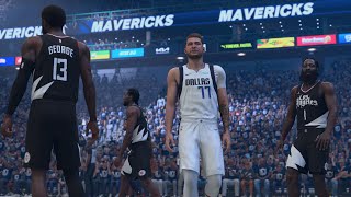 LOS ANGELES CLIPPERS vs DALLAS MAVERICKS FULL GAME 4 [ NBA 2K24 GAMEPLAY  PS5 4K UHD #nba