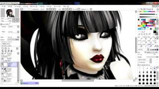 [IMVU] Drawing Hair [SAI]