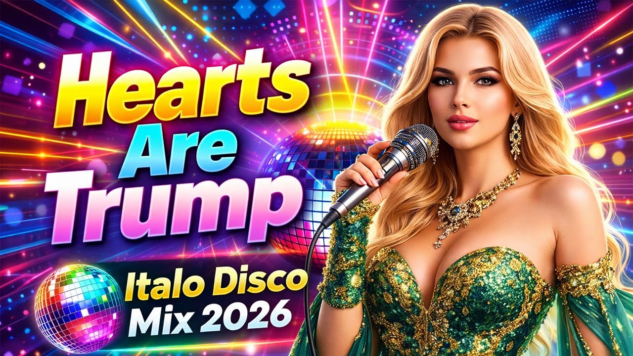 Hearts Are Trump - Italo Disco Mix 2026 🔥 | Euro Disco Revival | Romantic Disco Songs