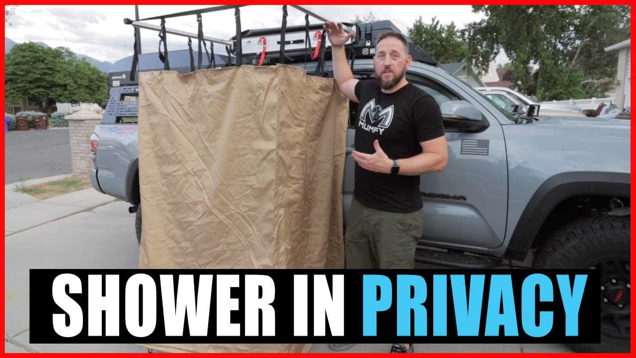KickAss Shower Awning for the Roof Rack YouTube