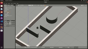 Turtlebot simulation in Gazebo after path planning via A* algorithm