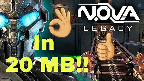 N.O.V.A Legacy Gameplay (20 MB Best Action/Sci-fi Game)(Best Sci-Fi FPS Experience)