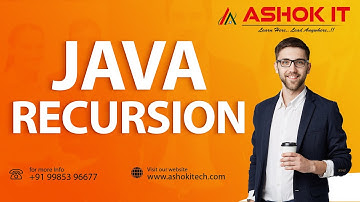 [Free Workshop] Java Recursion Programming  | Ashok IT.