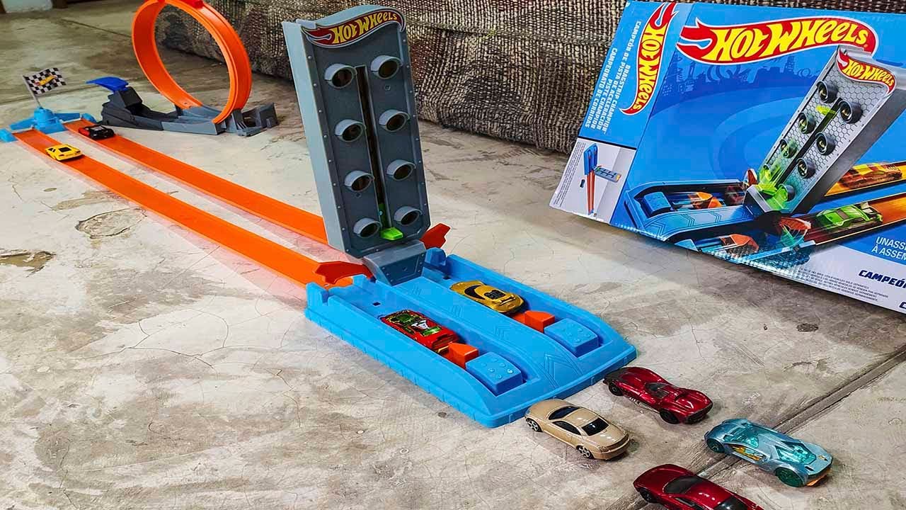 Pista de Corrida Hot Wheels - Campeonato Para o Topo - Mattel -  superlegalbrinquedos