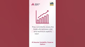 Preserving Options | Lean-Agile Principle | Advance Agility | #business #youtubeshorts #scrum #safe
