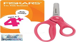 Fiskars 5" Blunt-Tip Scissors for Kids Ages 4-7 For School or Crafting Review