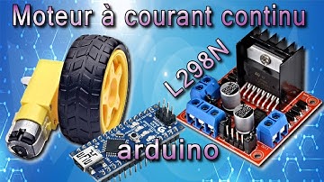 Arduino #35 moteur à courant continu et driver l298n tuto en français.