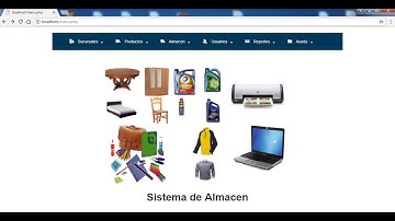 CONTROL DE ALMACEN EQUIPOS  PHP - MYSQL  HTML5 - CSS3 - BOOTSTRAP
