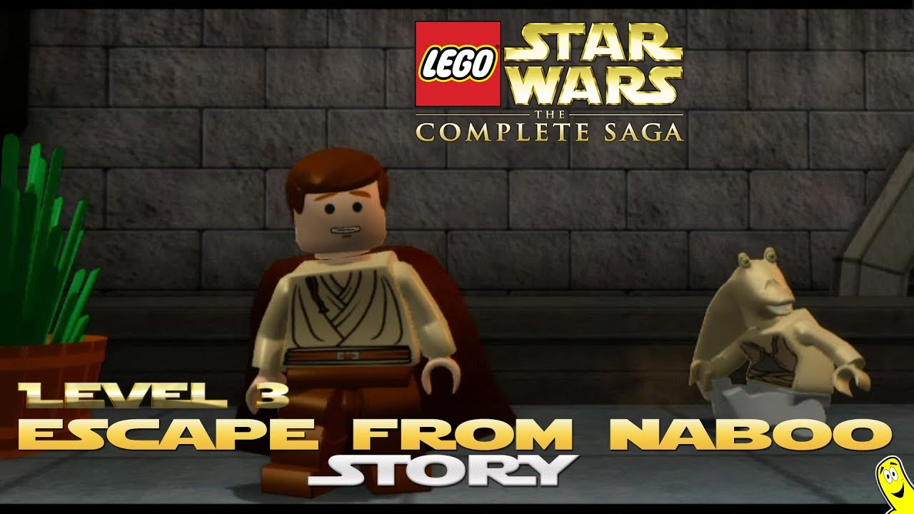 Star Wars TCS: Ep 1 3 / Escape From Naboo STORY HTG - YouTube