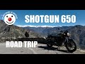Road trip au guidon du shotgun 650  royal enfield