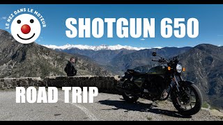 Road Trip au guidon du SHOTGUN 650  Royal Enfield