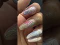 HOW TO:  Stained Glass Nails with Nature Vibes &amp; Modern Shine