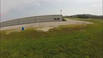 Raw GoPro footage from first flight of the 3D printed Tri-copter.