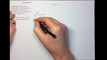 Unit 3.1 Circular motion - Example 7