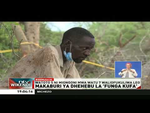 Mtu Mmoja Aokolewa Akiwa Hai Vichakani Shakahola