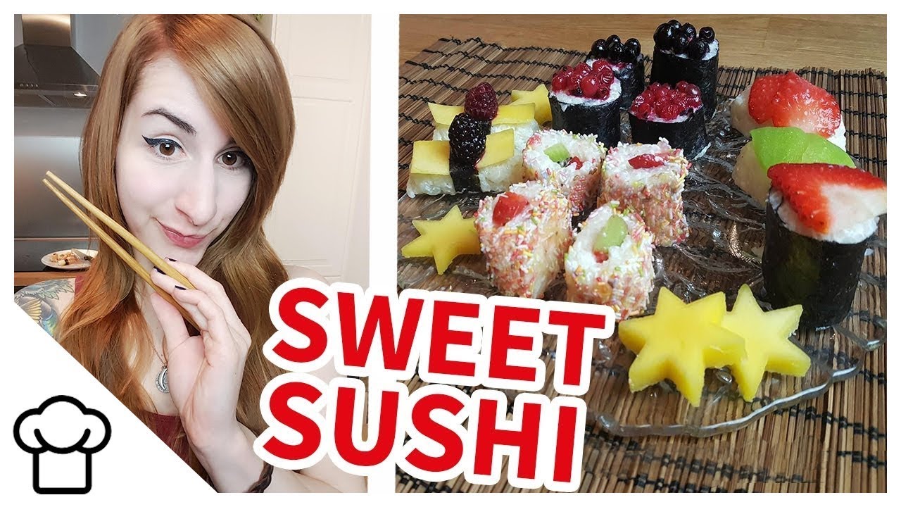 Süßes Sushi mit Früchten // Kupferfuchs Küchenchaos