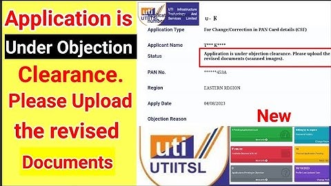Application is under objection clearance. Please Upload the revised documents (Scanned Images)