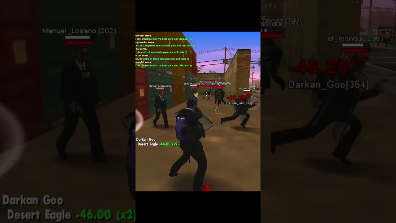 Dando bala en SAMPDROID | GTA Roleplay Mobile/PC 