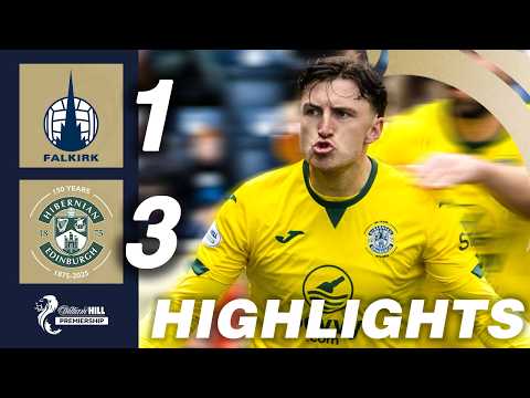 Falkirk 1-3 Hibernian | HIGHLIGHTS | William Hill Premiership — football highlights