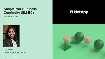 SnapMirror Business Continuity - Tech Clip