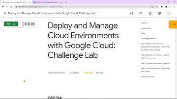 Deploy and Manage Cloud Environments with Google Cloud: Challenge Lab | GSP314 | Solution