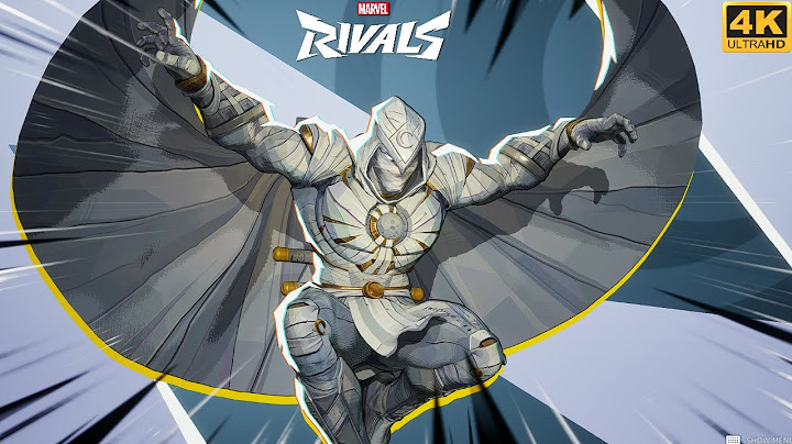 Fist of Vengeance Moon Knight MCU Skin Gameplay - Marvel Rivals (4K 60FPS)