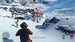 Star Wars Battlefront (2015) 95 Nien Nunb killstreak Hoth