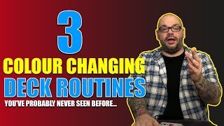 3 Colour Changing Deck Routines You've Probably NEVER Seen Before | Magic Stuff With Craig Petty screenshot 5