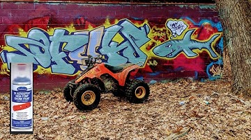 Eastwood 2K paint. spray gun in a can review. professional results.