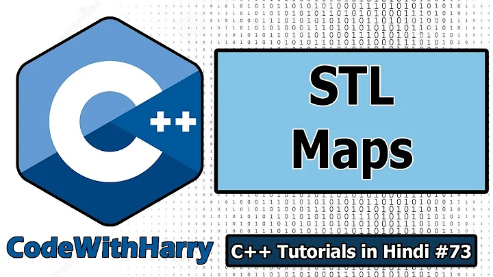 Map In C++ STL | C++ Tutorials for Beginners #73