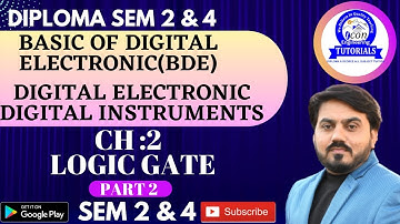 NAND,NOR,EX-OR,EX-NOR GATE || DIGITAL ELECTRONICS || DEDI IMP SEM 4 ELECTRICAL || BED IMP SEM 2 #gtu