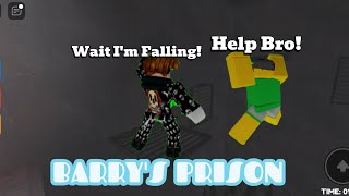 We Tried To Play BARRY'S PRISON Collab With @ProkixEdits6662(Roblox)