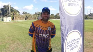 Sidharth Anand shabash bowling in Malta