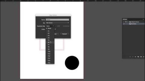 Create an action with Adobe Illustrator CS6