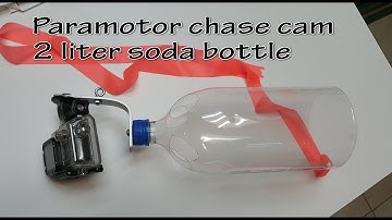 Paramotor chase cam first flight