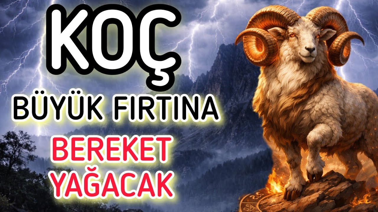 KOÇ BURCU ~ BU GÜZEMLİ BİR DURUM, DİNLEMEN LAZIM‼️