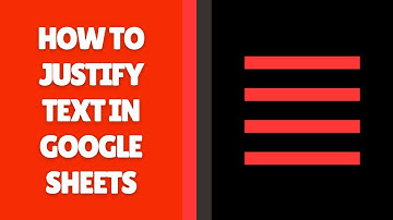 Hoe je tekst uitlijnt in Google Sheets