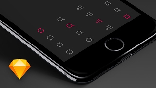 dynamic iOS nav design in Sketch