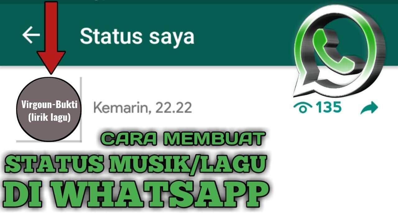 Cara Buat Status  Lagu Di Wa  gambar status  lucu wa 