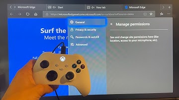 Xbox Series X/S: How to Change Website Permissions in Internet Web Browser Tutorial! (Microsoft Edge