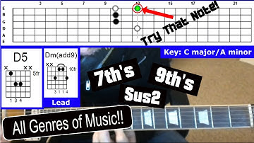Turn Basic Major or Minor Chords into Interesting Extended Chords with Simple Manipulations